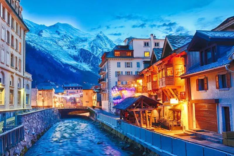 Green Apple Chamonix, Centre, Parking, Ski-In/Out Exterior foto